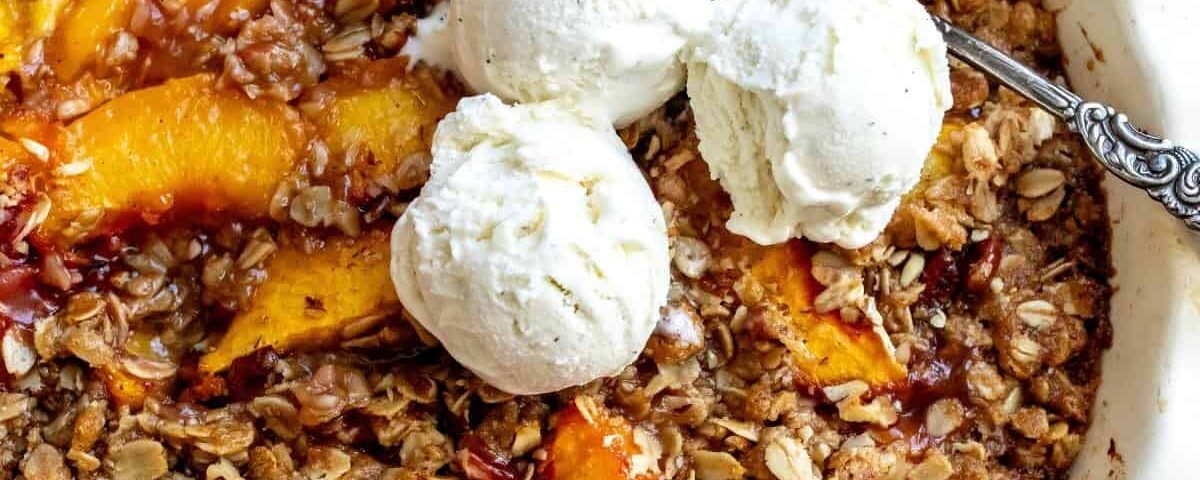 easy peach dessert recipes